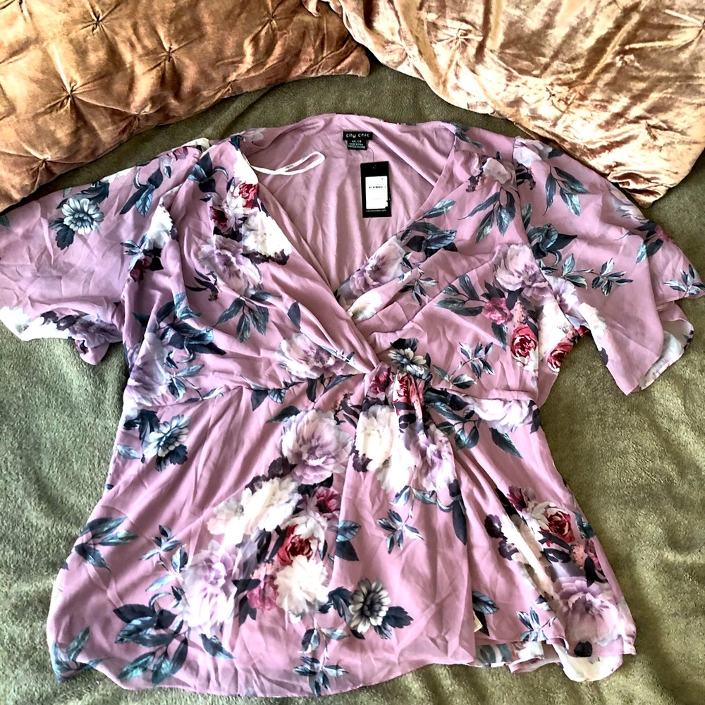 City chic top